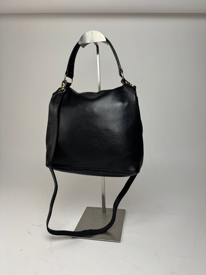 Vintage Dior 2Way Leather Bag black