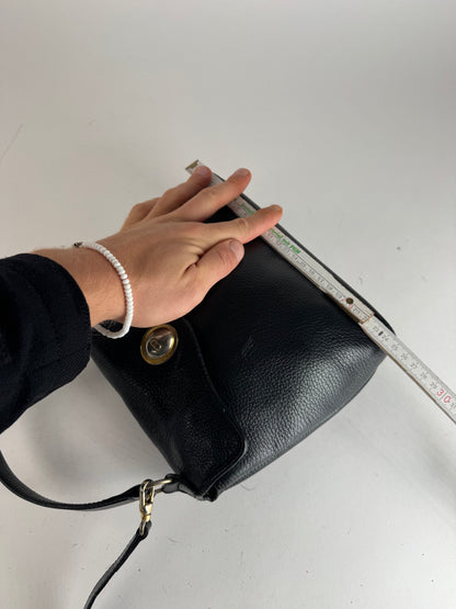 Vintage Dior 2Way Leather Bag black
