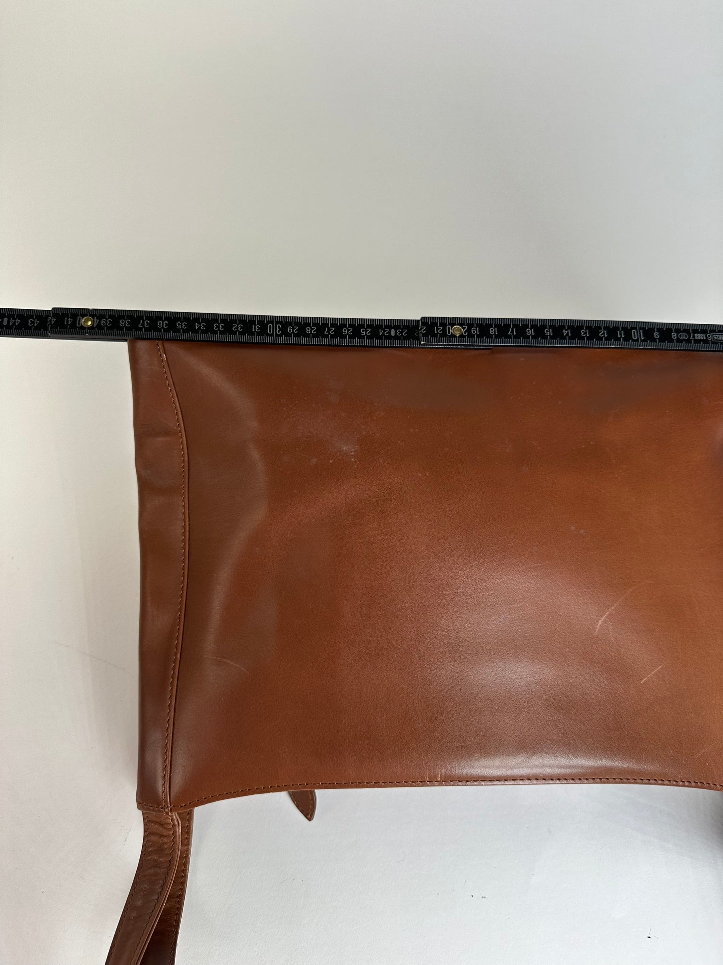 Vintage Givenchy Smooth Tote Bag Chocolate