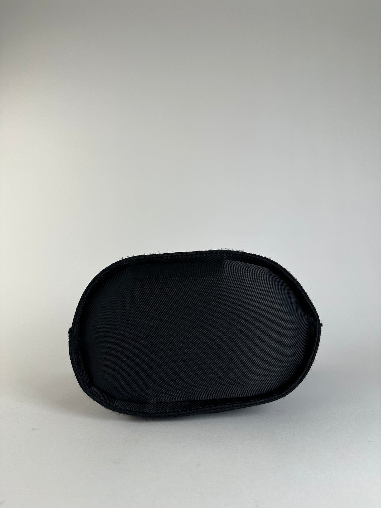 Vintage Courreges Nylon Tote Bag Black