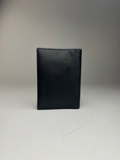 Vintage Vivienne Westwood Leather Card Case Black