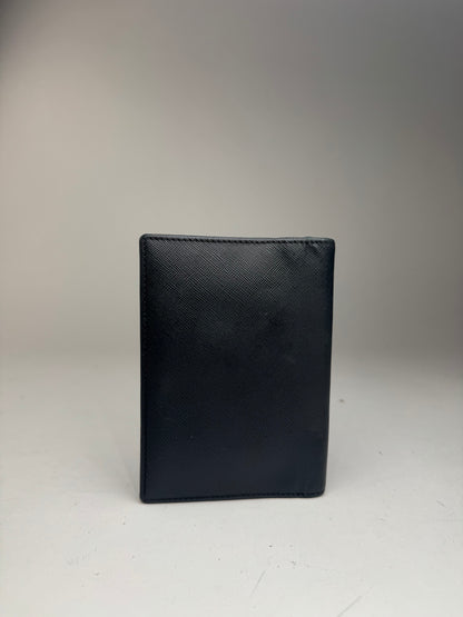 Vintage Vivienne Westwood Leather Card Case Black