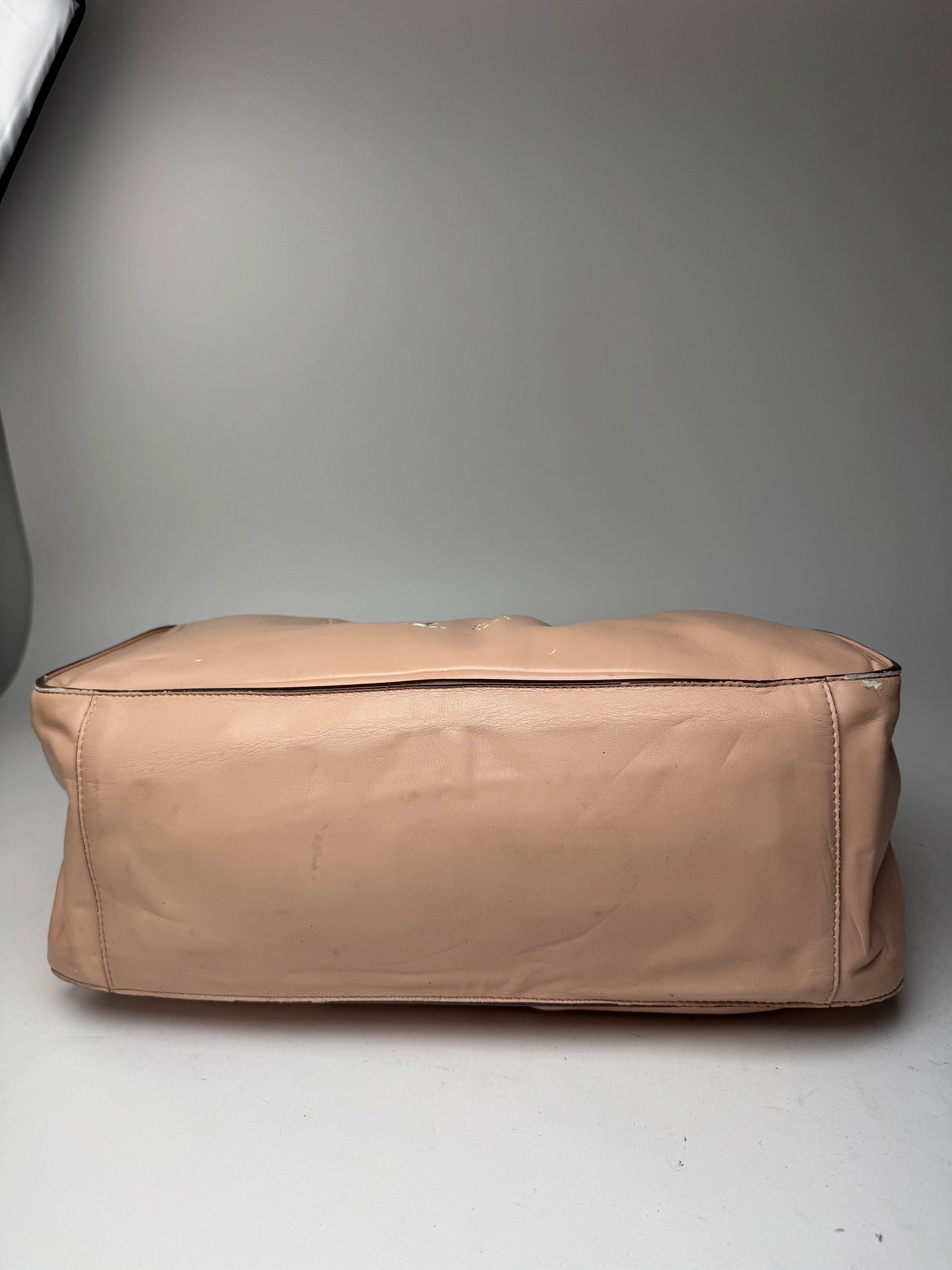 Sac fourre-tout vintage en cuir végétalien Stella Mc Cartney rose