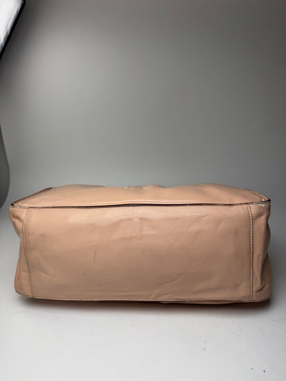 Sac fourre-tout vintage en cuir végétalien Stella Mc Cartney rose