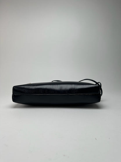 Sac vintage en cuir verni noir Givenchy