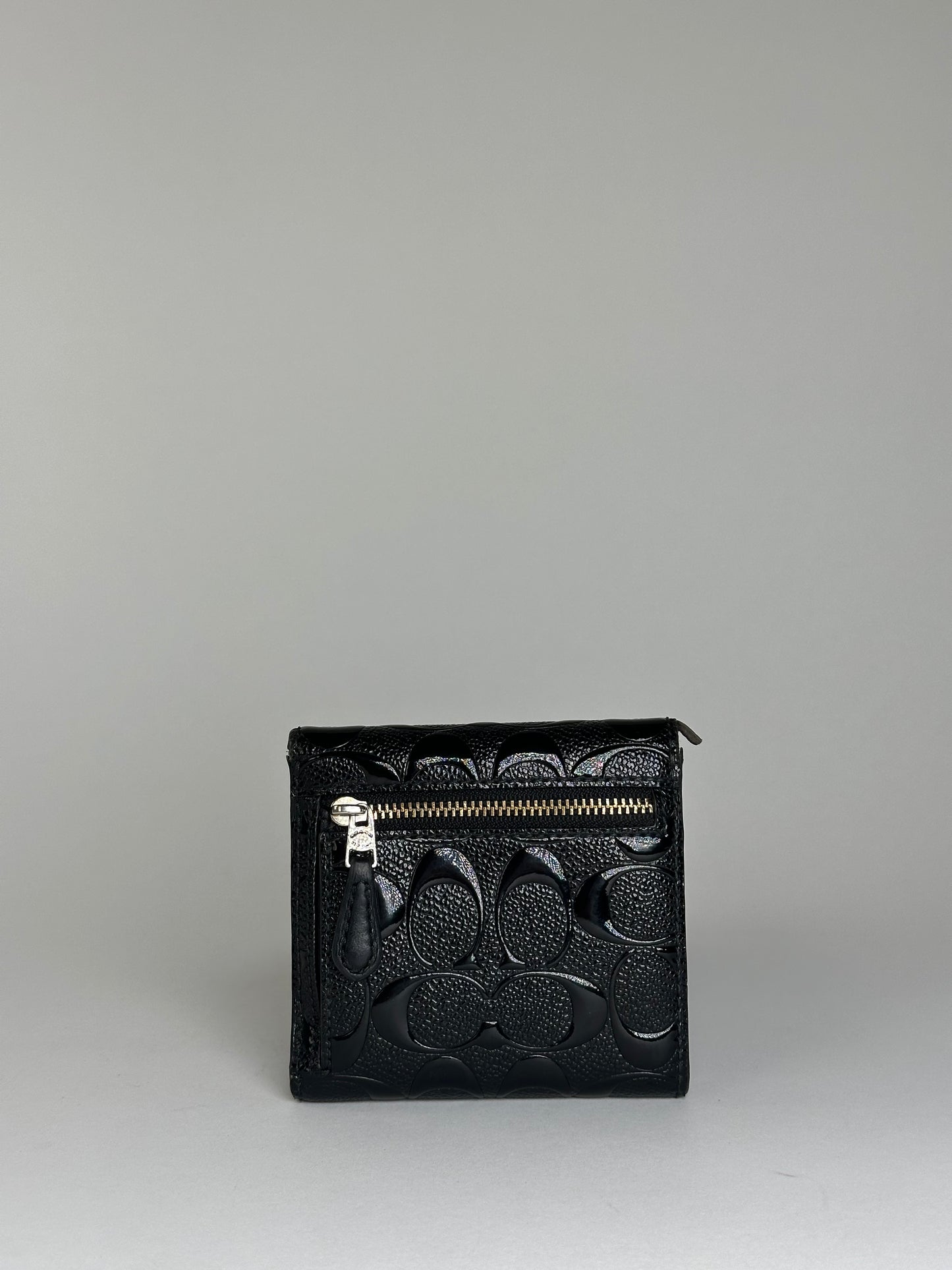 Vintage Textured Textured Wallet Black