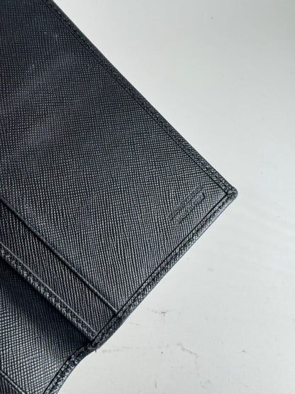 Vintage Vivienne Westwood Leather Card Case Black