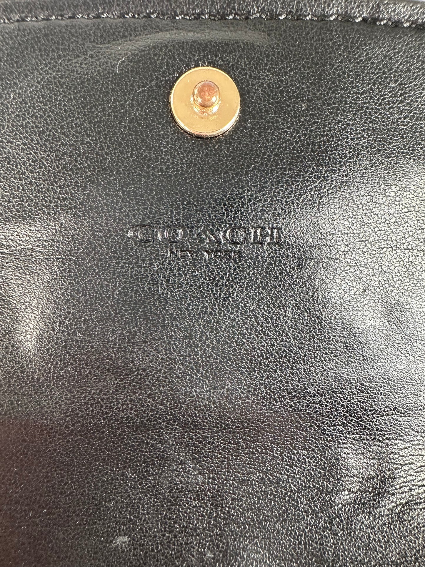 Vintage Textured Textured Wallet Black