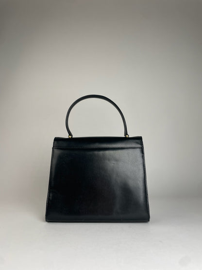 Vintage Givenchy Leather Handbag Black