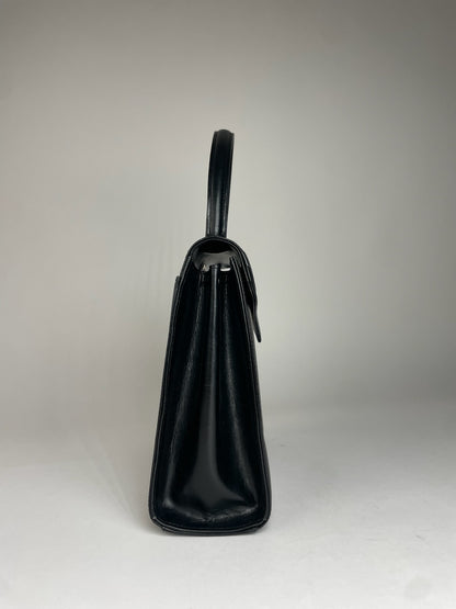 Vintage Givenchy Leather Handbag Black