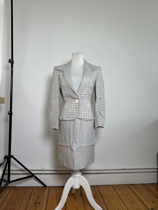 Vintage Givenchy Lightweight Suit Jacket Light
