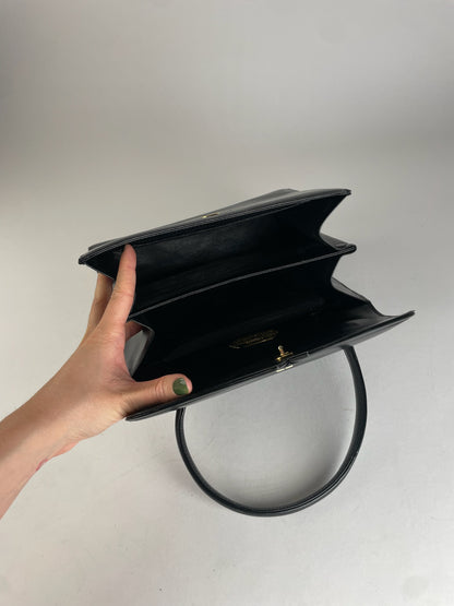 Vintage Givenchy Leather Handbag Black