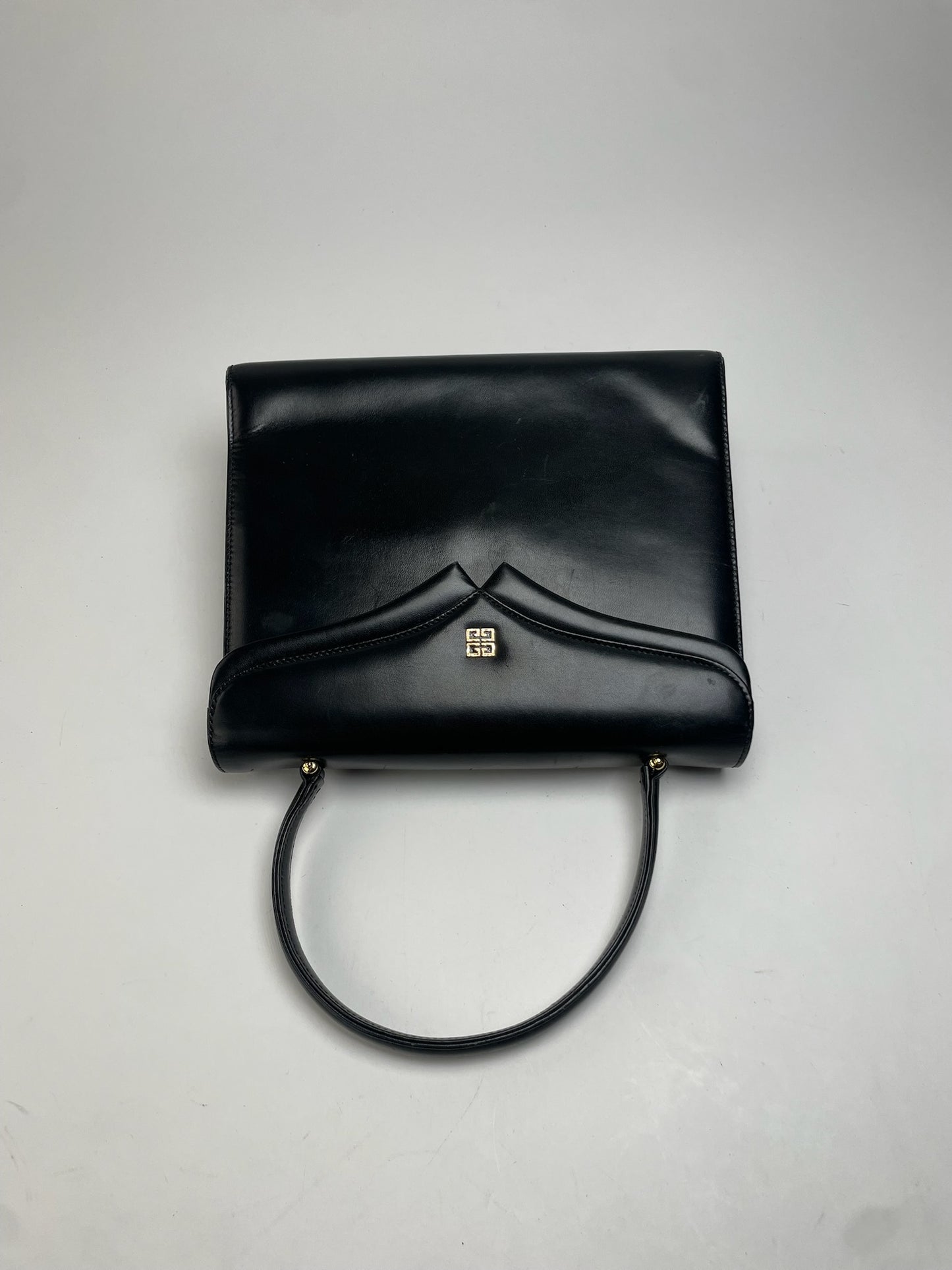 Vintage Givenchy Leather Handbag Black