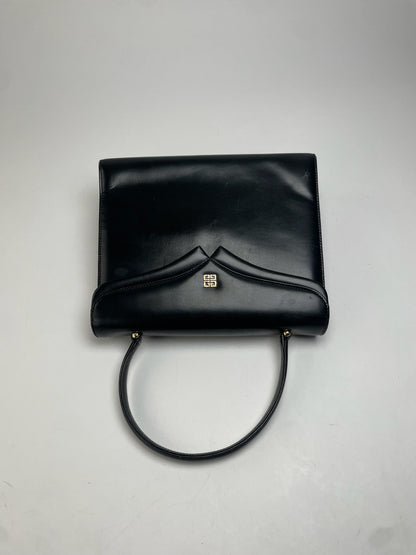 Vintage Givenchy Leather Handbag Black