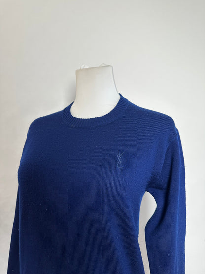 Vintage Yves Saint Laurent Wool Crewneck Sweater M