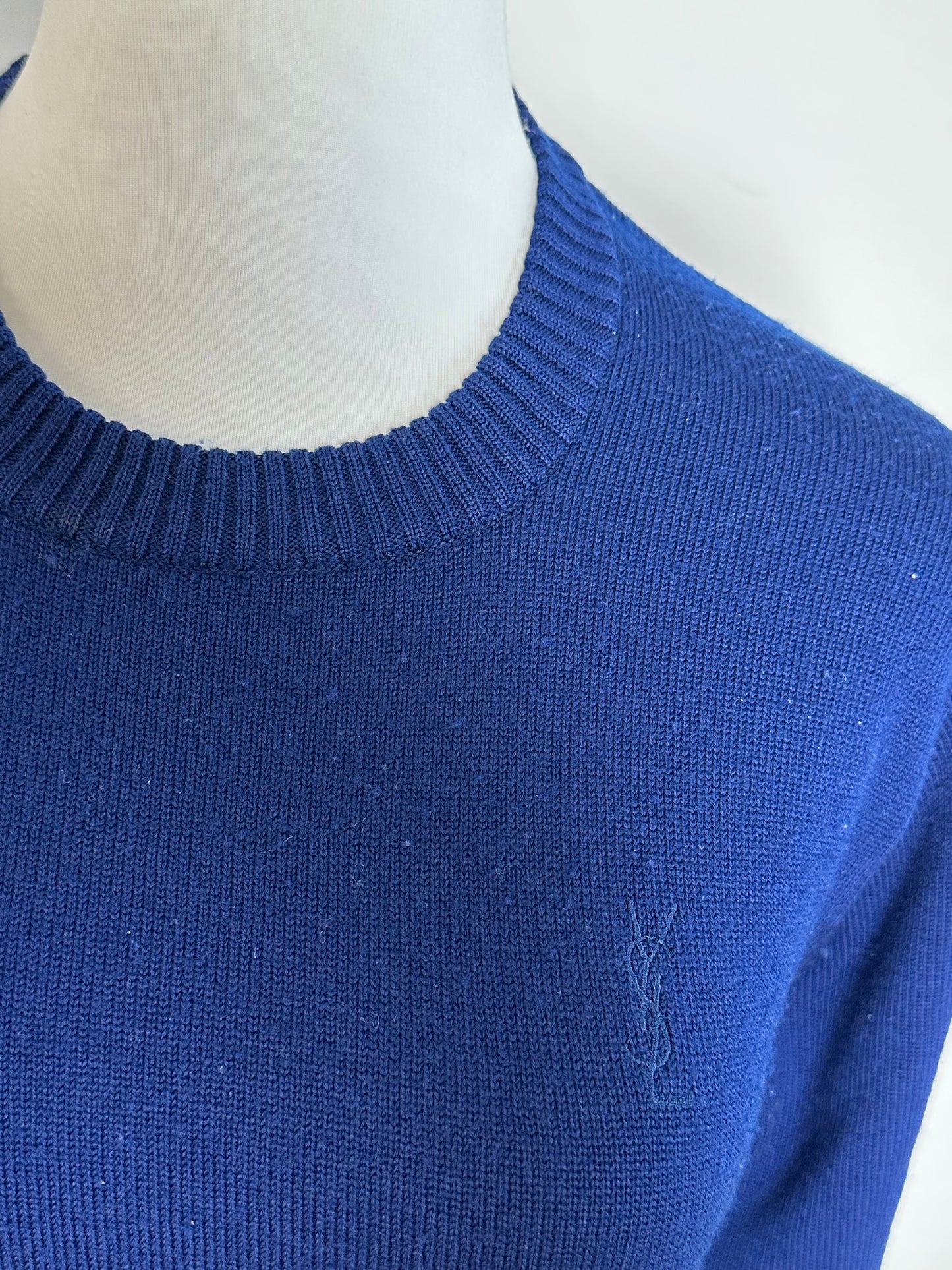 Vintage Yves Saint Laurent Wool Crewneck Sweater M