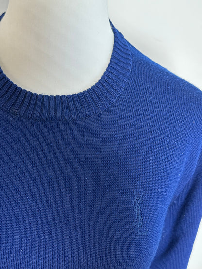 Vintage Yves Saint Laurent Wool Crewneck Sweater M