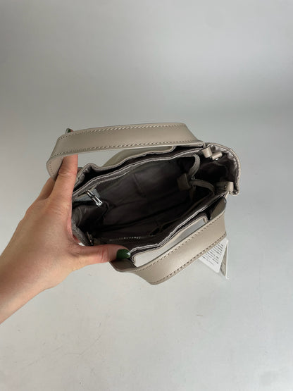 Vintage Yohji Yamamoto Y-Saccs Leather Handbag Beige New With Tag