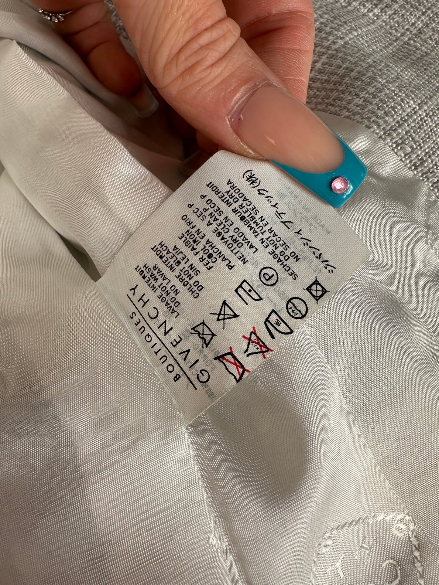 Vintage Givenchy Lightweight Suit Jacket Light