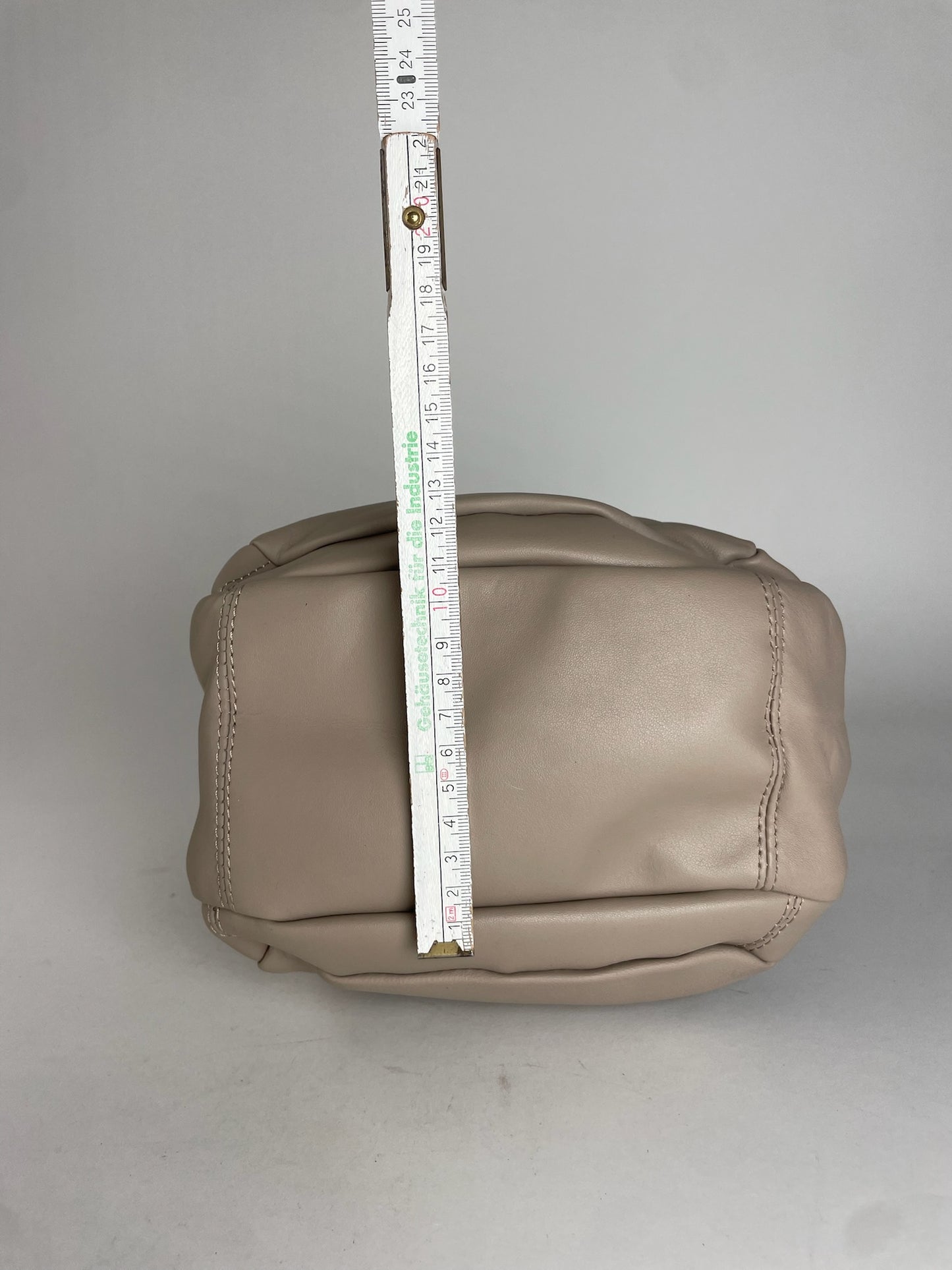 Vintage Yohji Yamamoto Y-Saccs Leather Handbag Beige New With Tag