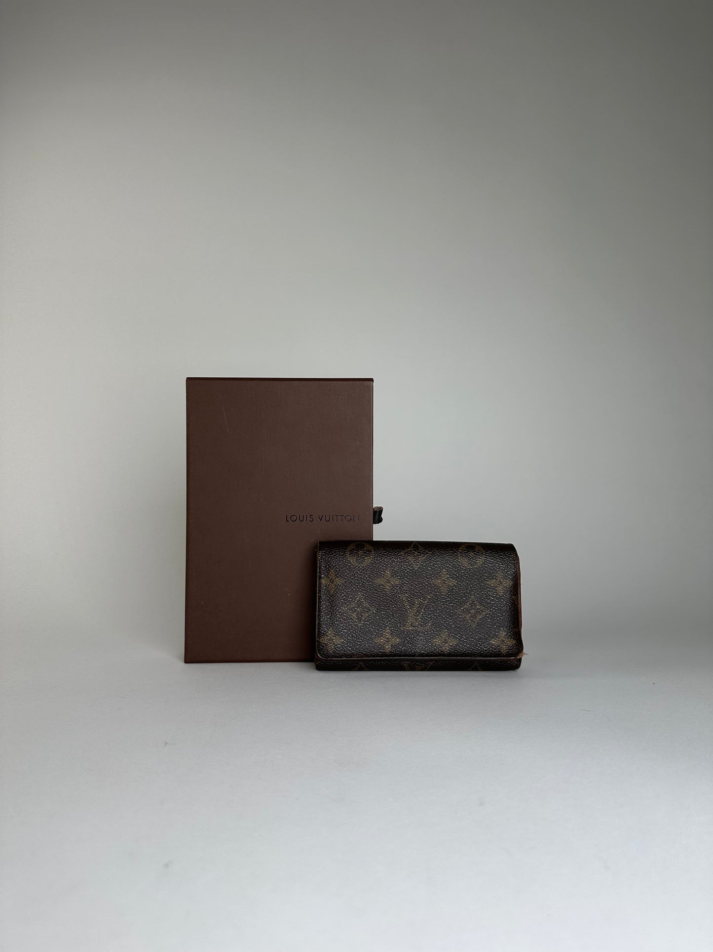 Vintage Louis Vuitton Monogram Wallet Brown