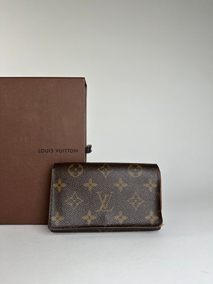 Vintage Louis Vuitton Monogram Wallet Brown