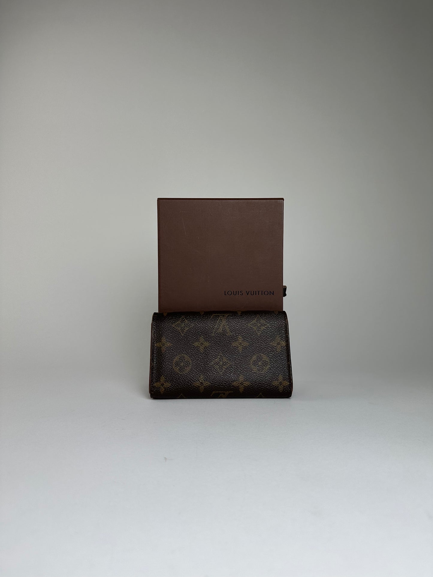Vintage Louis Vuitton Monogram Wallet Brown