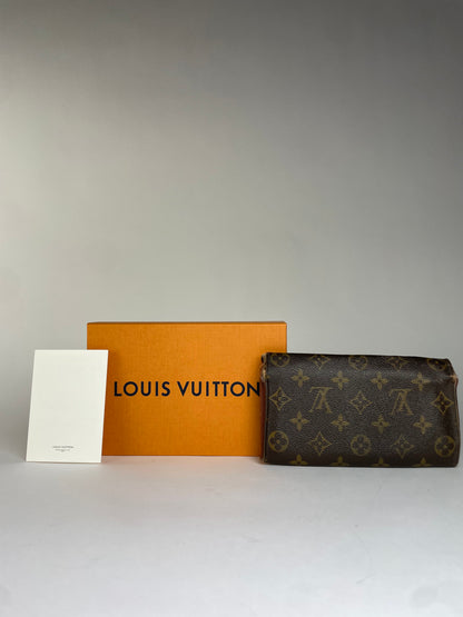 Vintage Louis Vuitton Monogram Canvas Bifold Wallet 2000 Brown