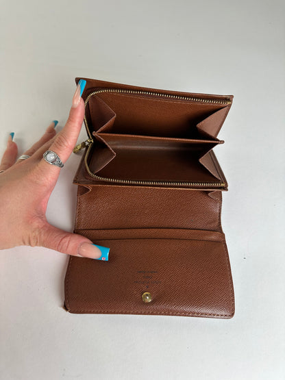 Vintage Louis Vuitton Monogram Wallet Brown
