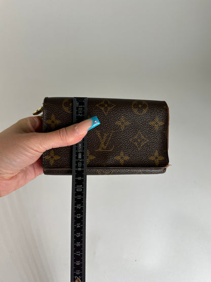 Vintage Louis Vuitton Monogram Wallet Brown