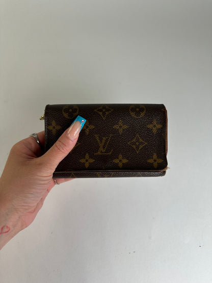 Vintage Louis Vuitton Monogram Wallet Brown