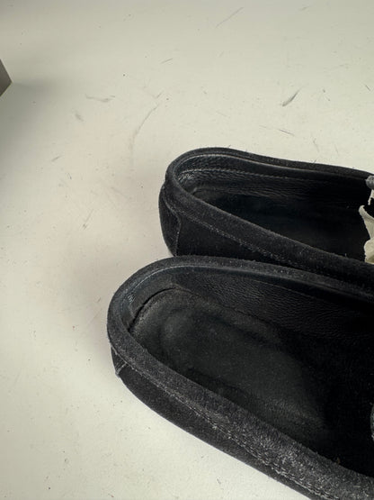 Vintage Gucci Horsebit Suede Loafer Black EU36,5