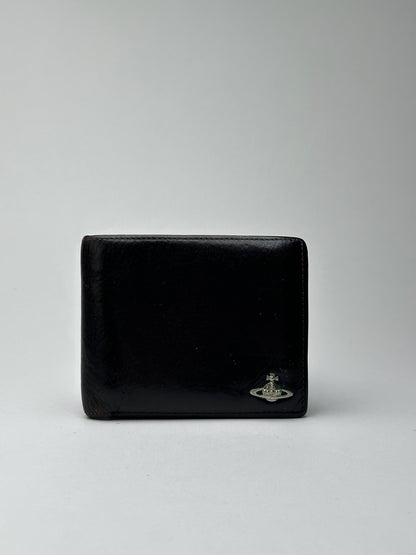 Vintage Vivienne Westwood orb leather wallet
