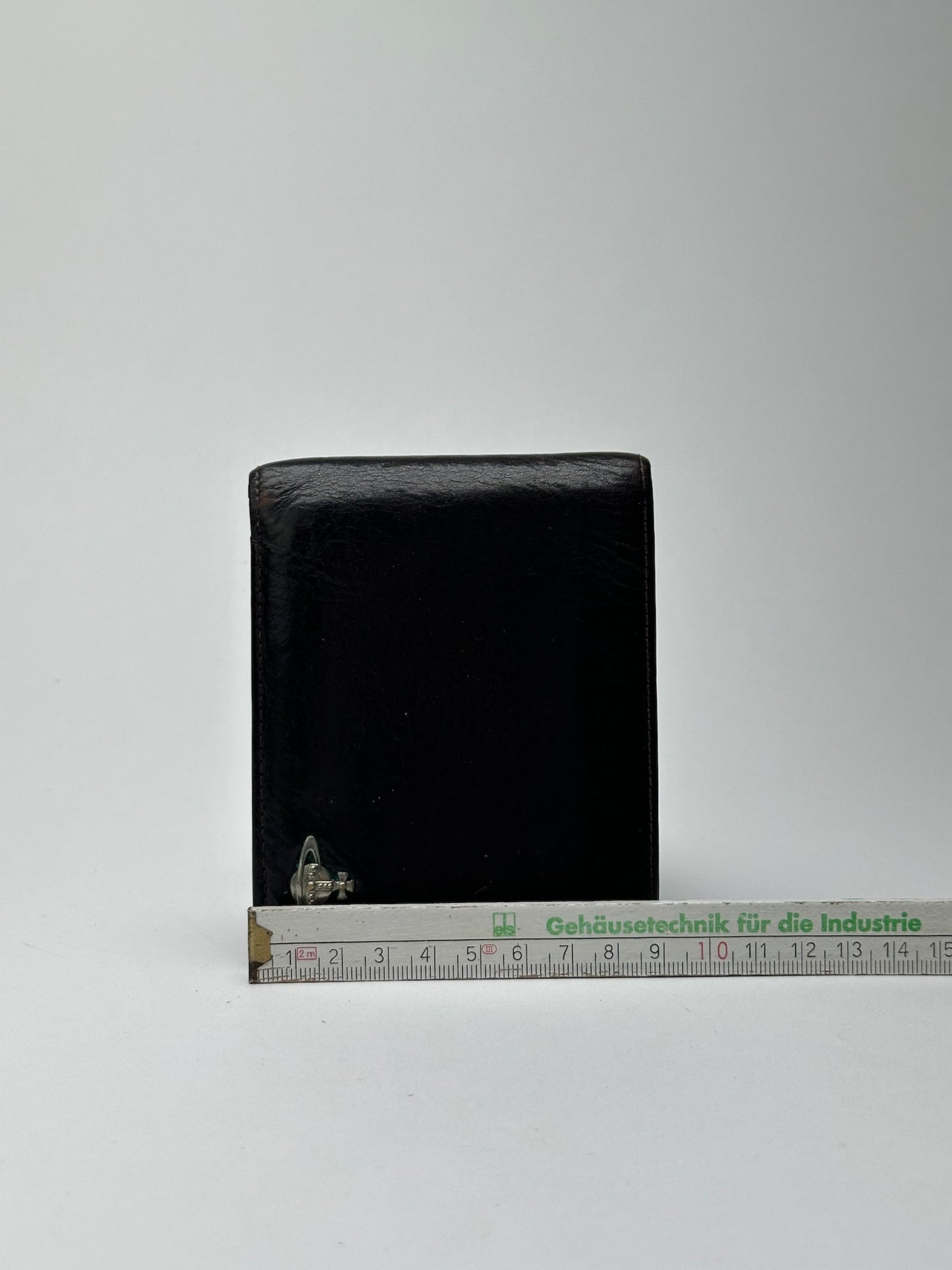 Vintage Vivienne Westwood orb leather wallet