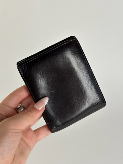 Vintage Vivienne Westwood orb leather wallet