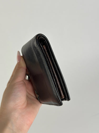 Vintage Vivienne Westwood orb leather wallet