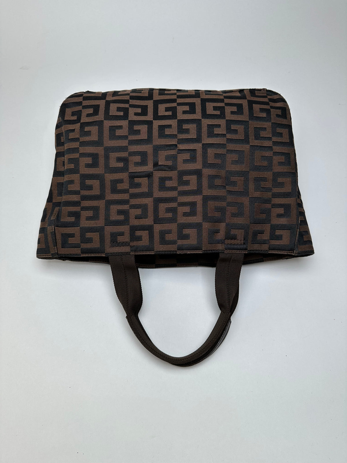 Vintage Givenchy 4G Canvas Tote Late 1990s Brown Black