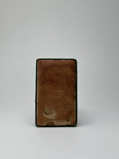Vintage Dior Leather Card holder brown