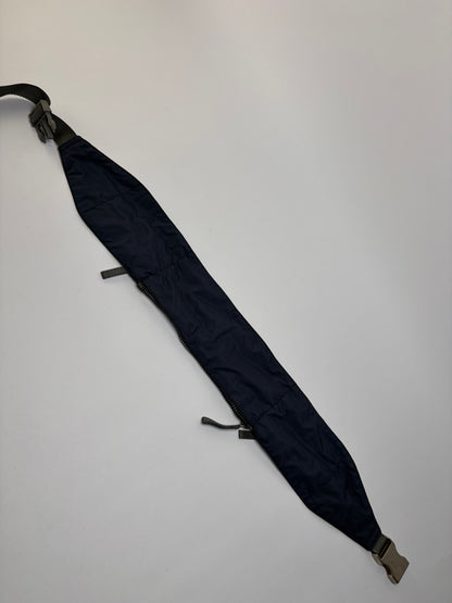 Vintage Prada Linea Rossa Nylon Sling Bag Late 1990s Navy