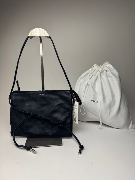 Vintage Yohji Yamamoto Leather Multiway Bag Navy