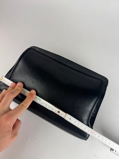 Vintage Balenciaga Leather Clutch Black