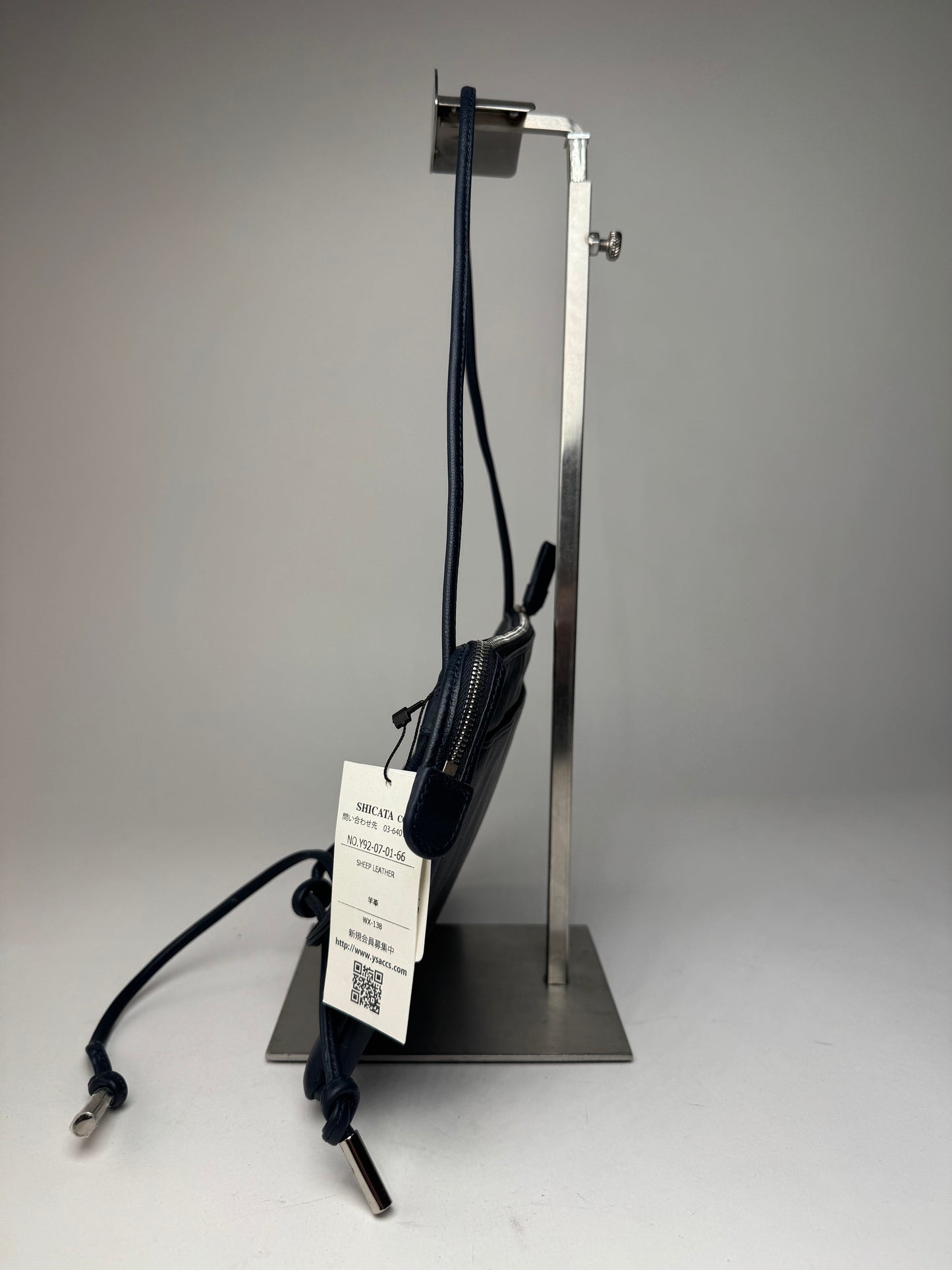 Vintage Yohji Yamamoto Leather Multiway Bag Navy