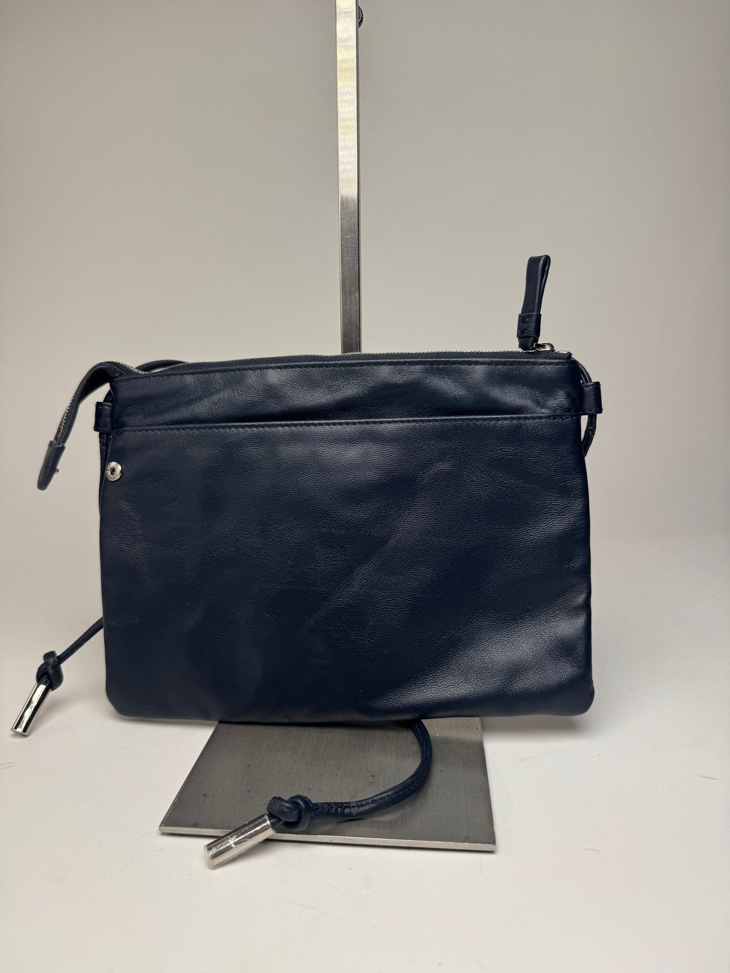Vintage Yohji Yamamoto Leather Multiway Bag Navy