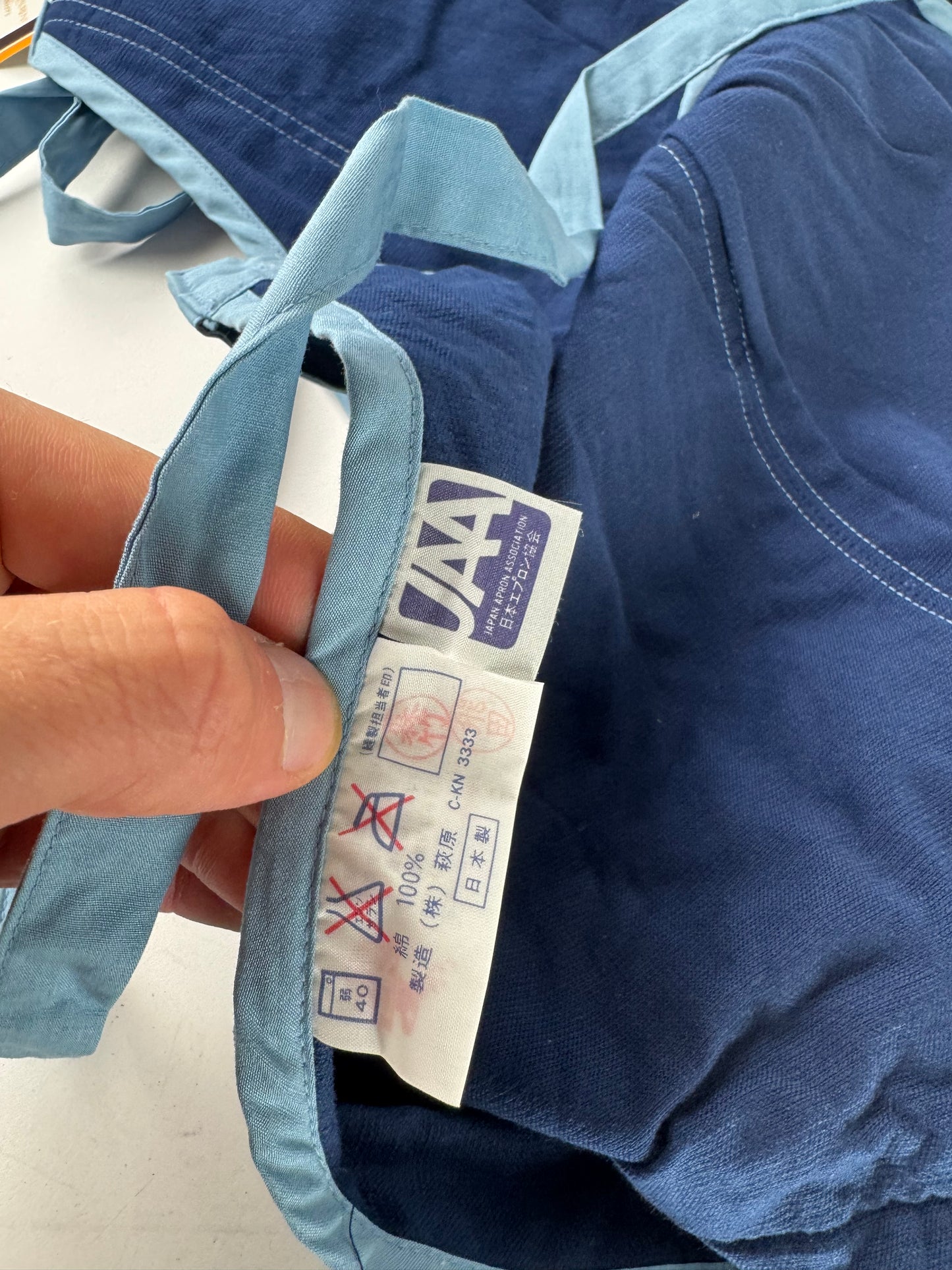 Vintage Yves Saint Laurent Velvet Canvas Dress Navy Blue M