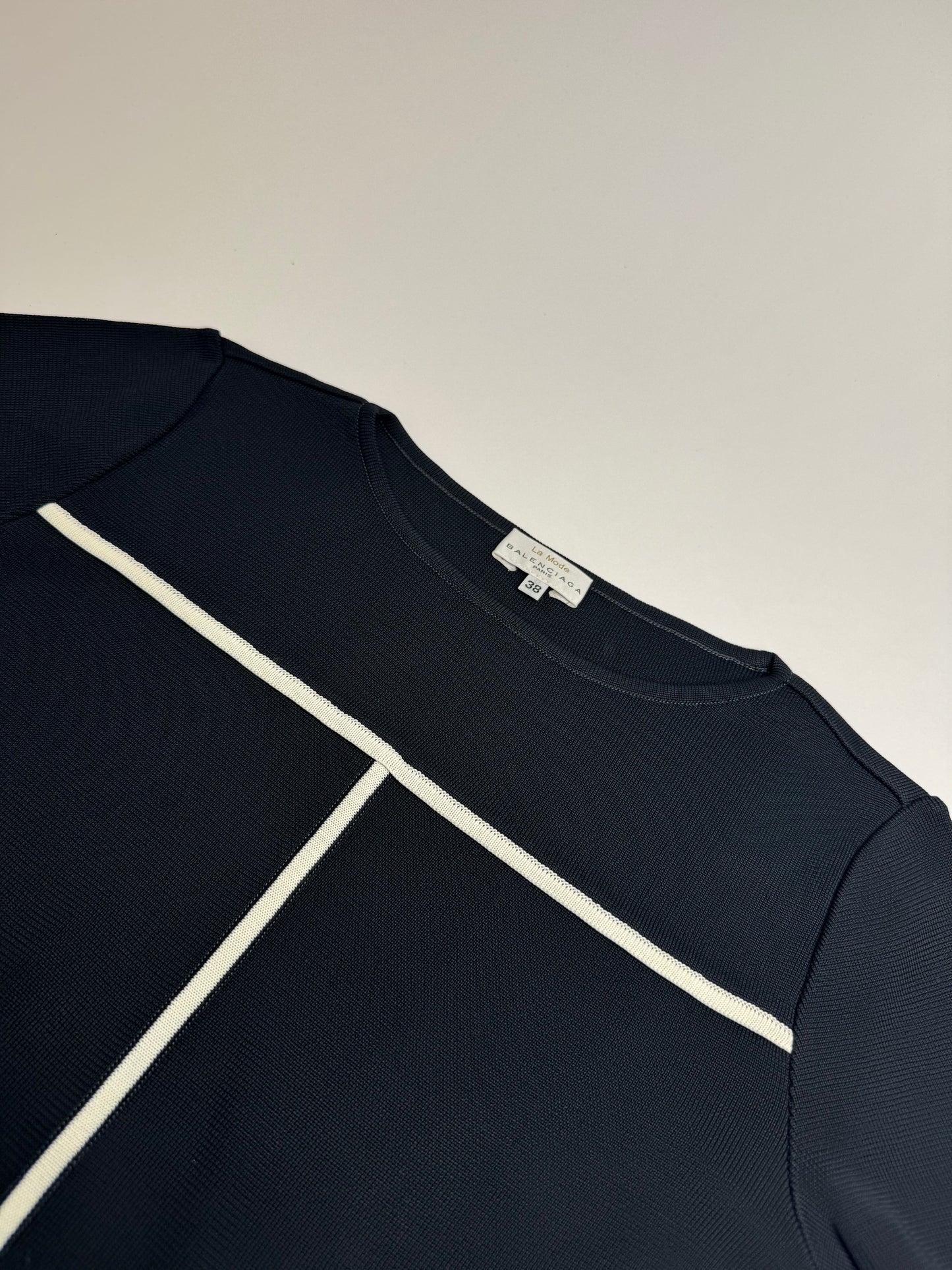 Vintage Balenciaga Shirt Black White M