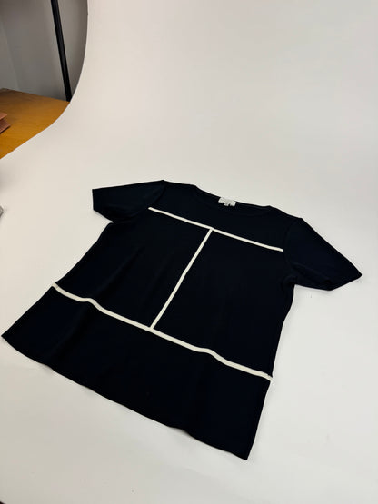 Vintage Balenciaga Shirt Black White M