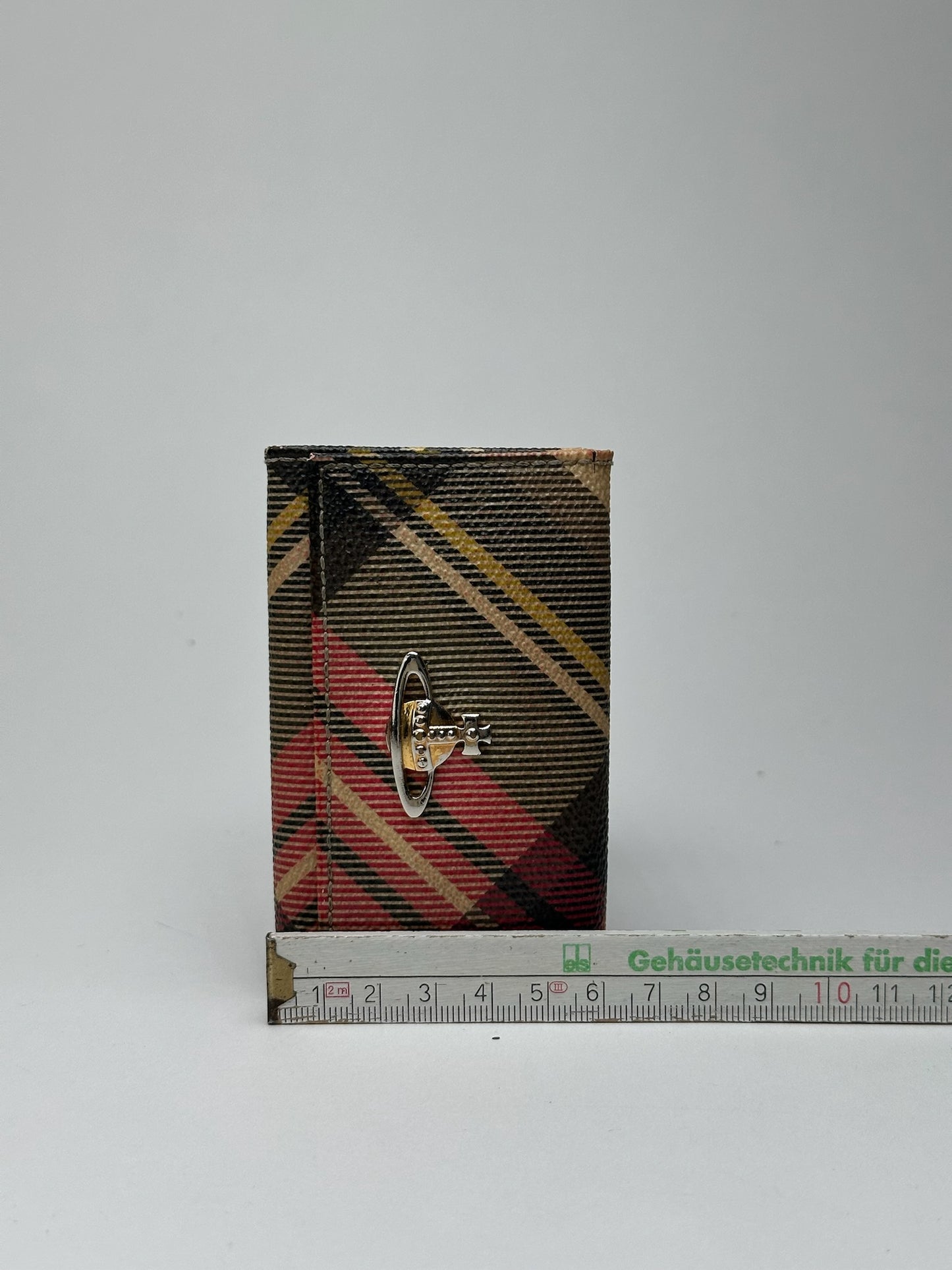 Vintage Vivienne Westwood Leather Key Holder checked