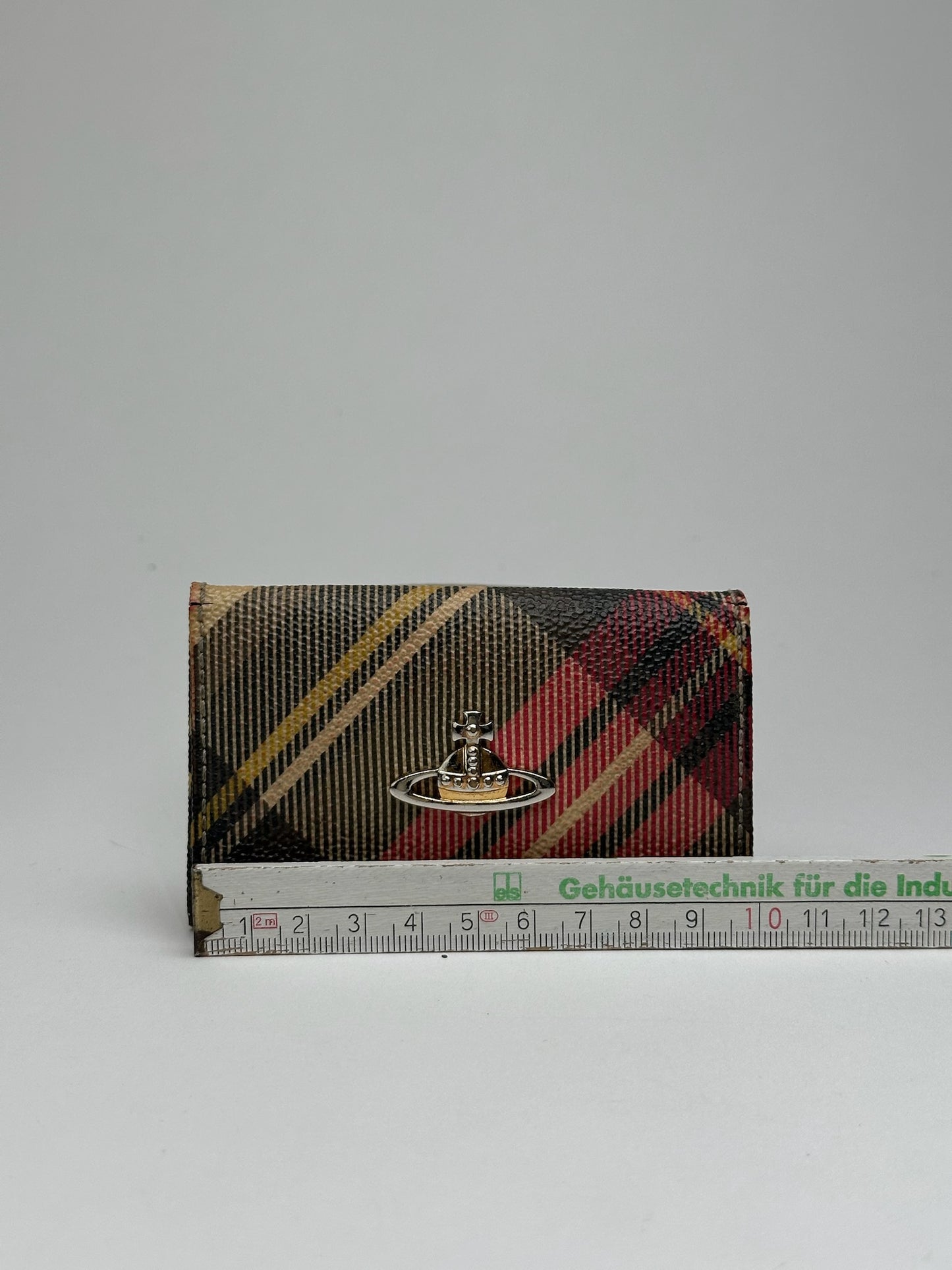 Vintage Vivienne Westwood Leather Key Holder checked