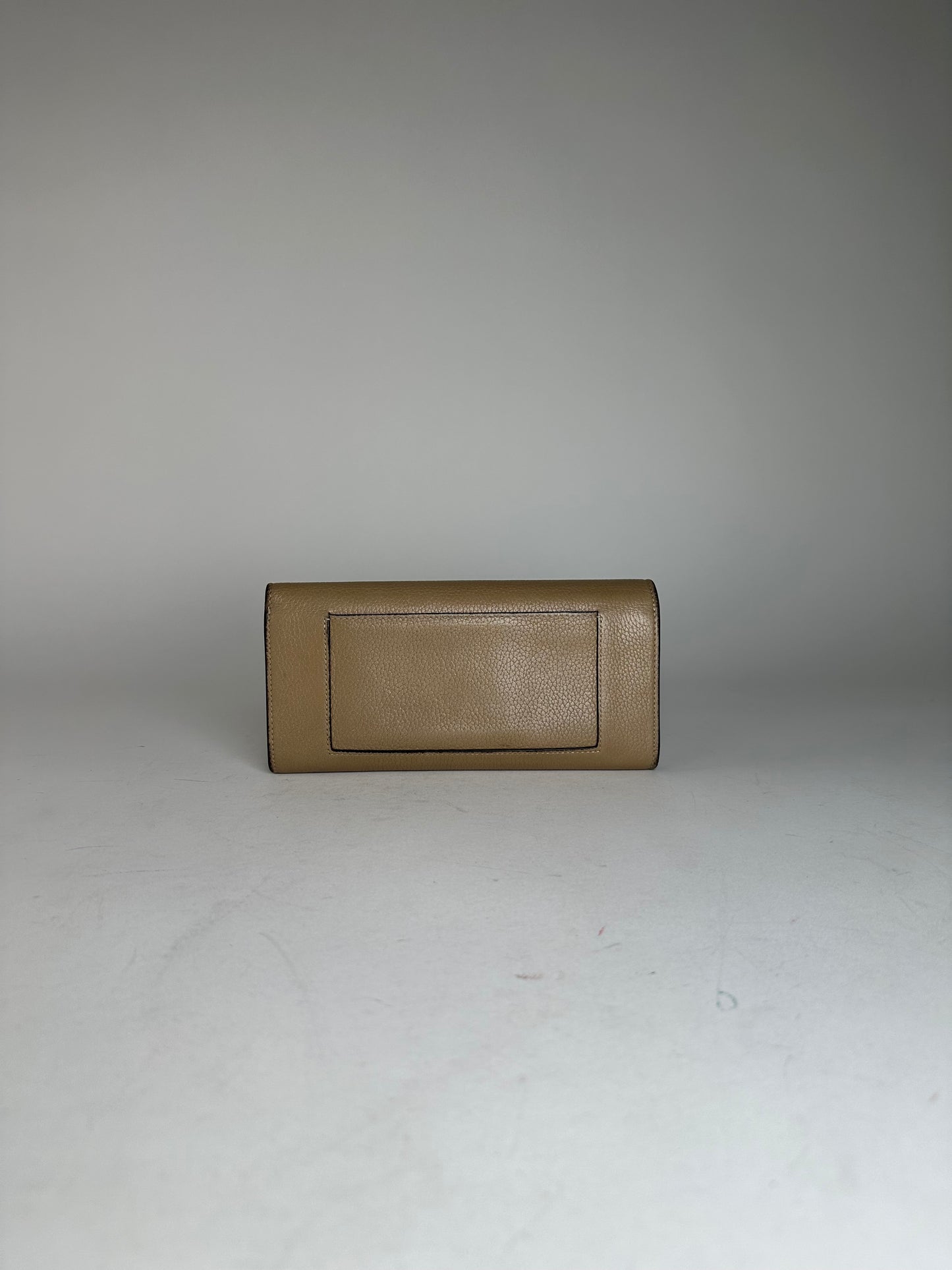 Vintage Celine Paris Leather Wallet Brown