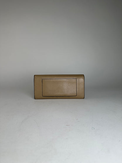 Vintage Celine Paris Leather Wallet Brown